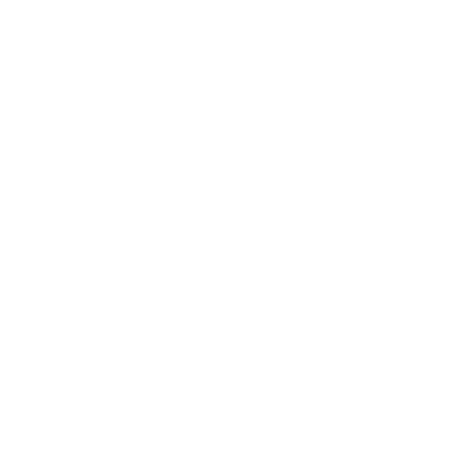 A white circle with the letter f in it.